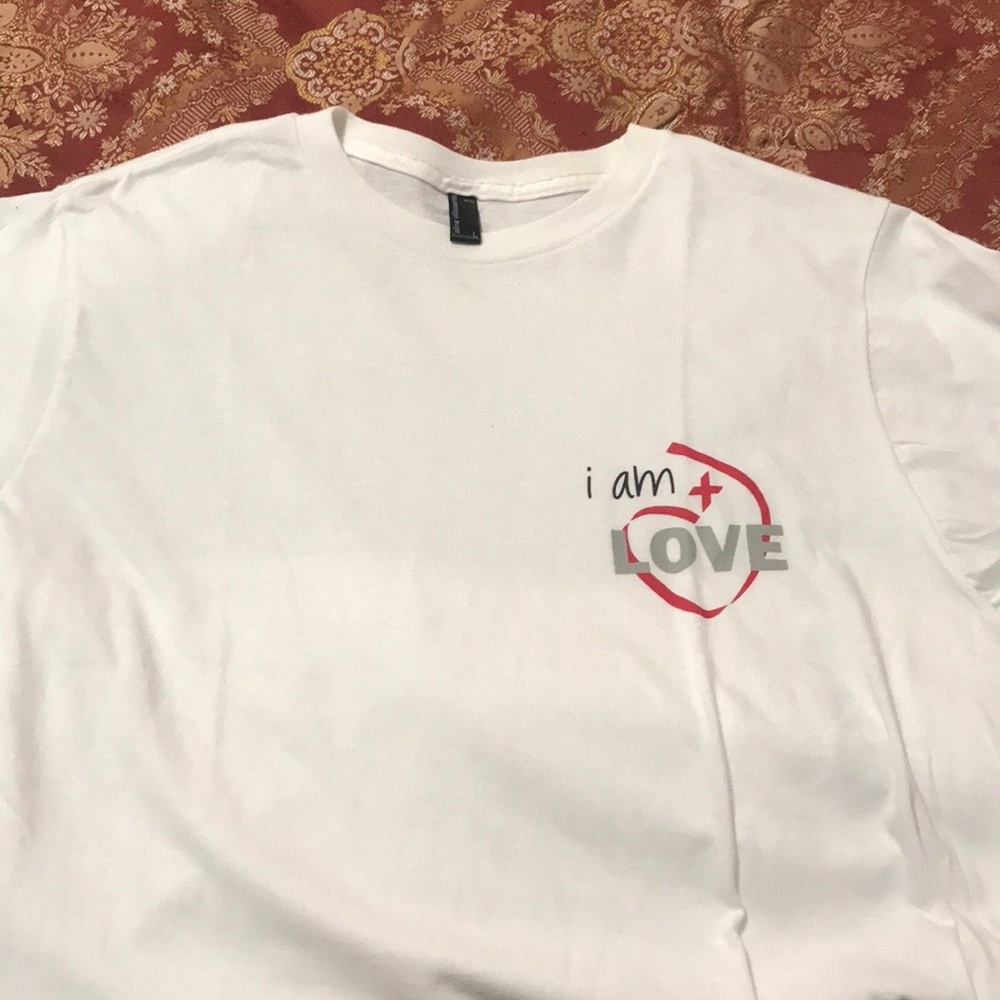 Peace, Love, World t-shirt